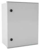 Switchtec GRP-65 SCL 600 x 500 x 250mm GRP Enclosure with Metal Back Plate Grey IP66