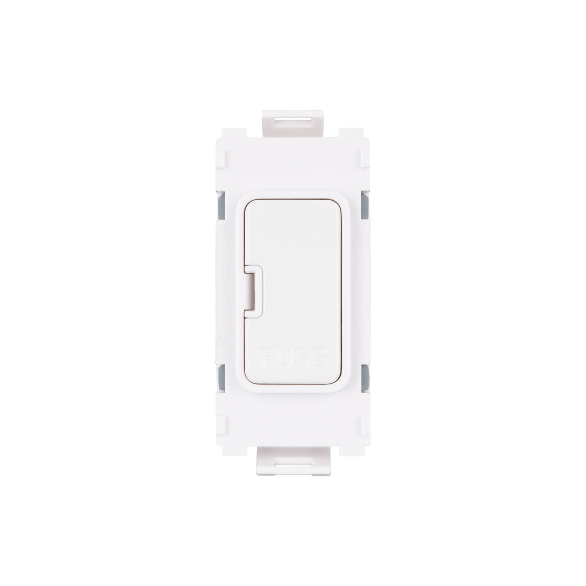 Schneider GUG13FCUWPW 13A Fuse Carrier Grid Module White Metal