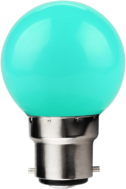 Kosnic KLED01GLF/B22-GR Colour Golf 1W BC Green LED Golfball