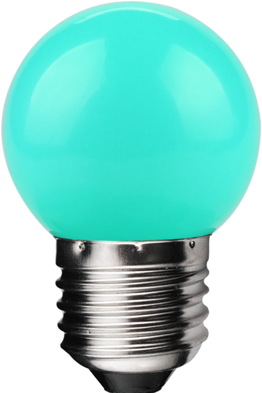 Kosnic KLED01GLF/E27-GR Colour Golf 1W ES Green LED Golfball