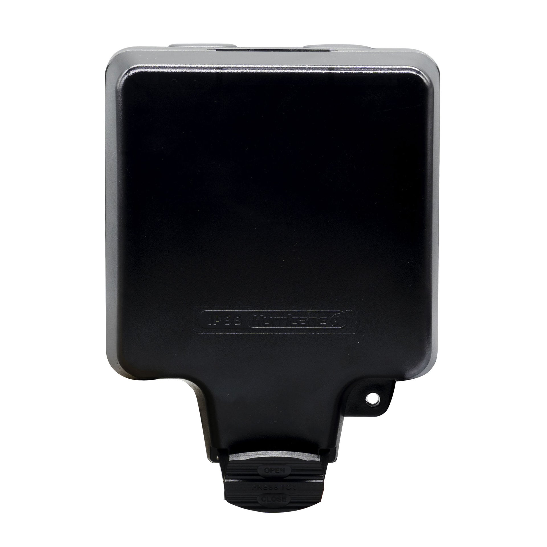 Niglon H-BWS131FS 13A Switched Spur with Neon Black IP66