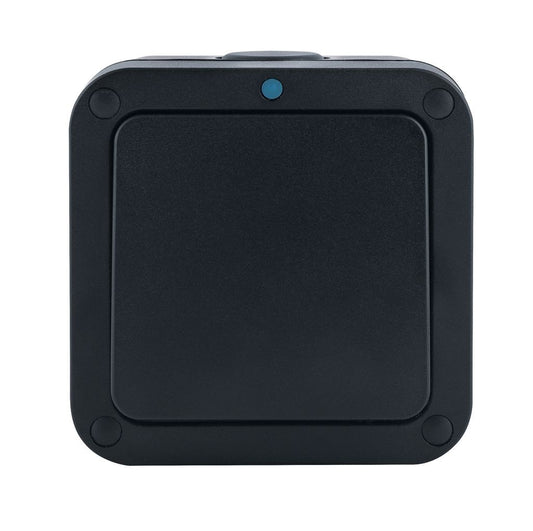 Niglon H-BWS201 1 Gang 2 Way Switch Black IP66