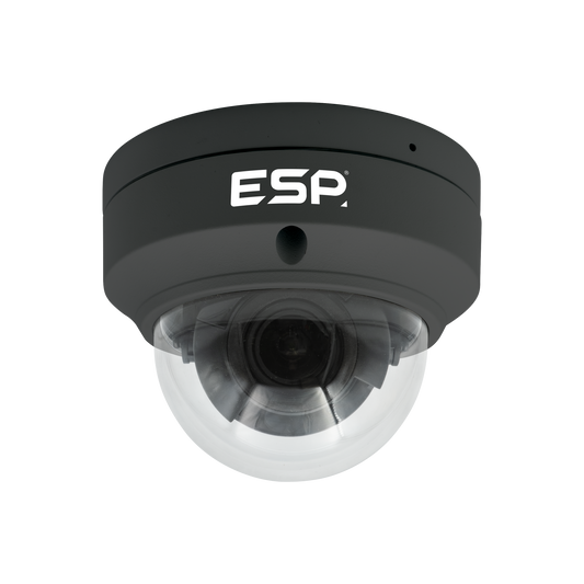ESP H512VDGA HDVIEW IP 5MP 2.8-12mm Vandal Resistant Dome Camera IP67 Dark Grey