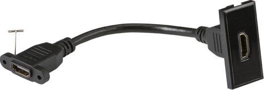 Euro HDMIBK 25 x 50mm HDMI Module Black