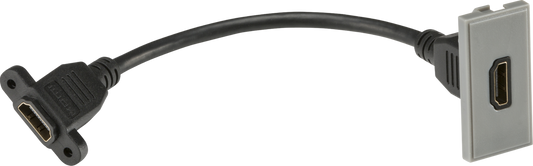 Euro HDMIG 25 x 50mm HDMI Module Grey