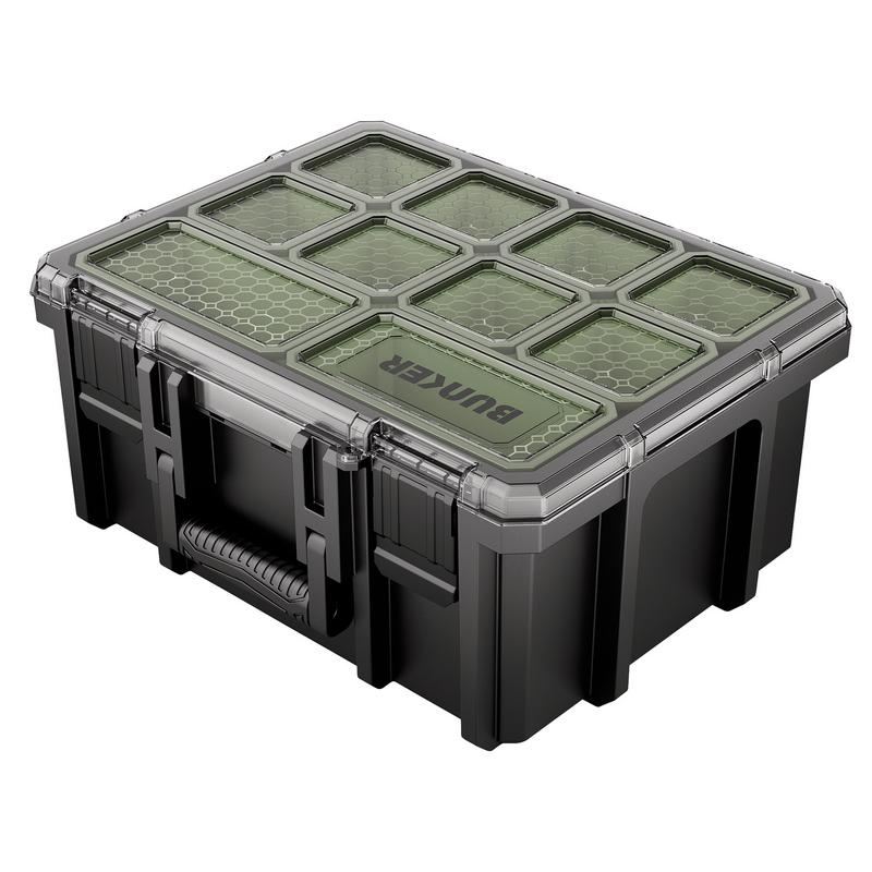 Bunker® HDO-LARGEDEEP Large Deep Organiser Dark Green