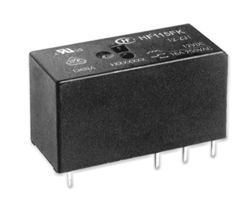 Switchtec HF115FK0122ZS4T Hongfa 8A DP PCB / Plug In Power Relay 12VDC