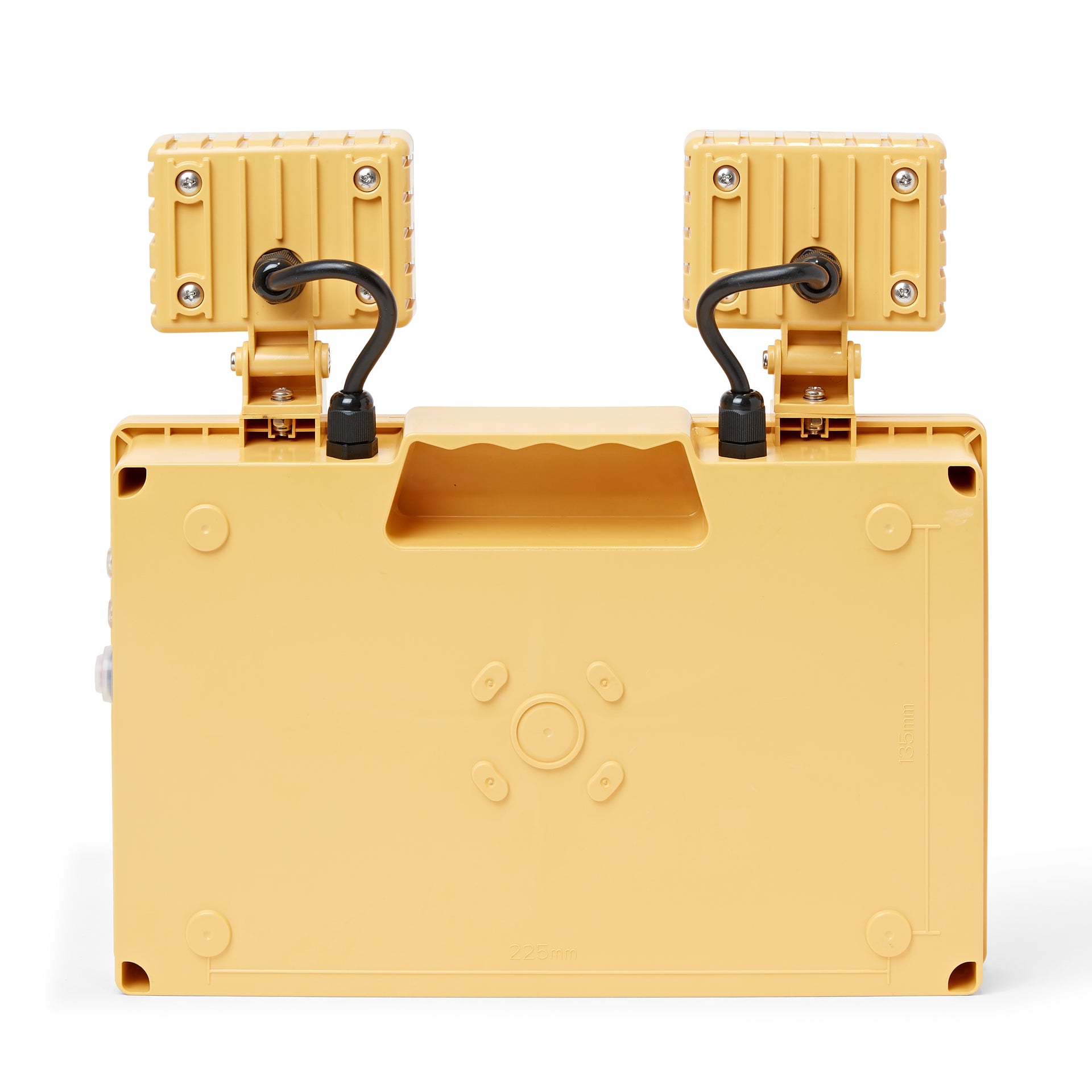 Hispec HSSL/EMERGENCYTWINSPOT 2 x 2.5W LED Emergency Twin Spot Site Light 110V  Yellow