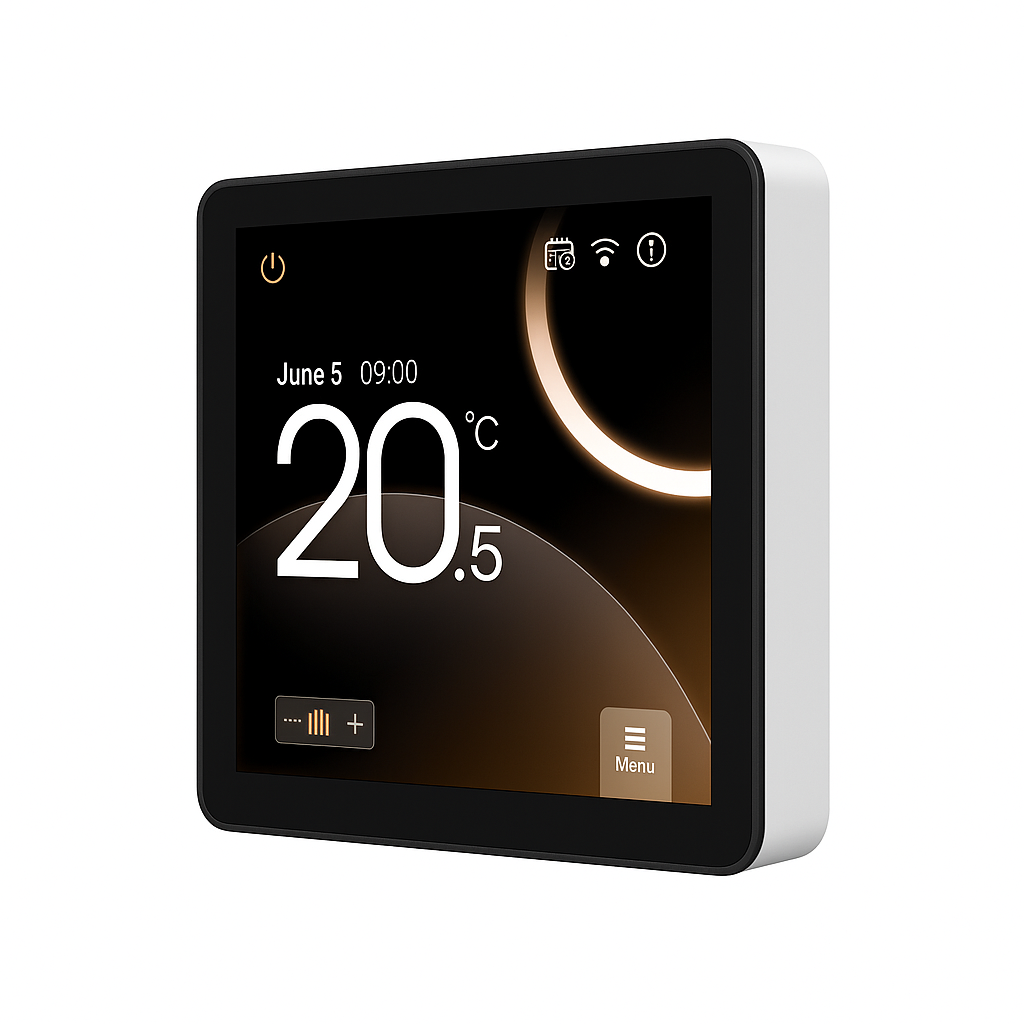 Heat Mat HMT-T5W-WHIT 16A Touch Screeen WiFi Thermostat White
