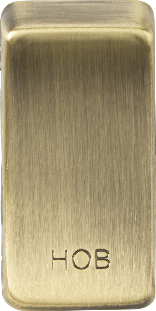 Knightsbridge GDHOBAB Hob Rocker Cap Antique Brass