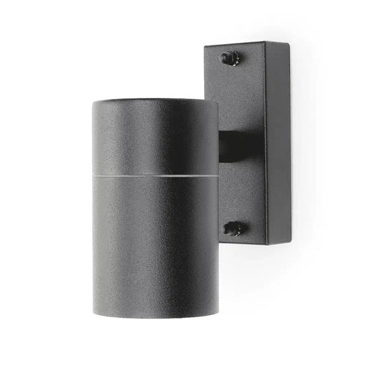 Hispec HSLEDDL/GRY Coral Down Wall Light IP44 Anthracite Grey