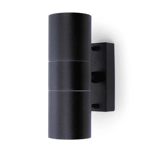 Hispec HSLEDUL/BLK Coral Up / Down Wall Light IP44 Black