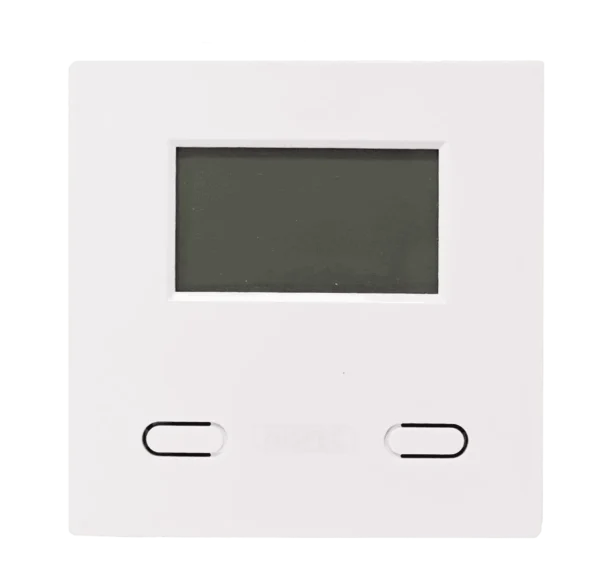 Hispec HSSA/CO2 Mains Flush Carbon Monoxide and Temperature Monitor White