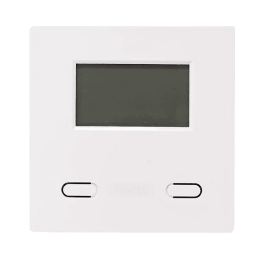 Hispec HSSA/CO2 Mains Flush Carbon Monoxide and Temperature Monitor White