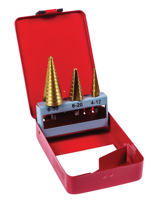 Niglon HSSDSET HSS Step Drill Kit