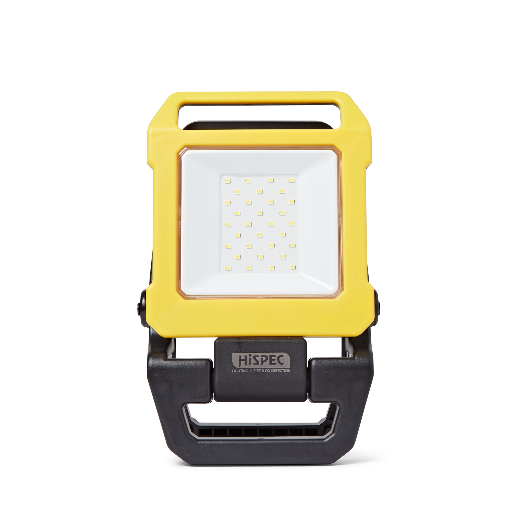 Hispec HSSL/10LEDWL-R 10W LED Adjustable and Rechargable Worklight Black & Yellow