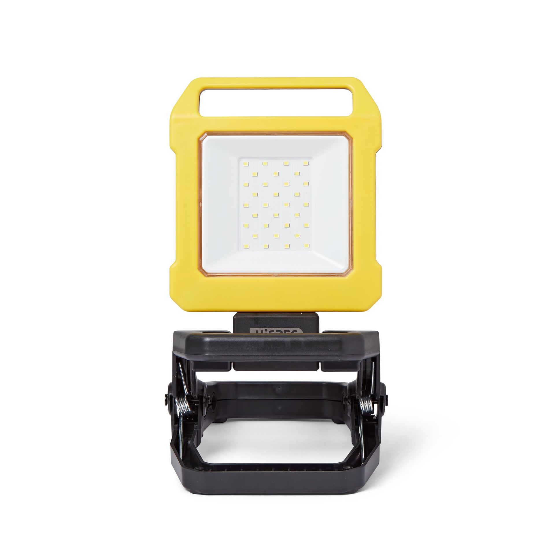 Hispec HSSL/10LEDWL-R 10W LED Adjustable and Rechargable Worklight Black & Yellow