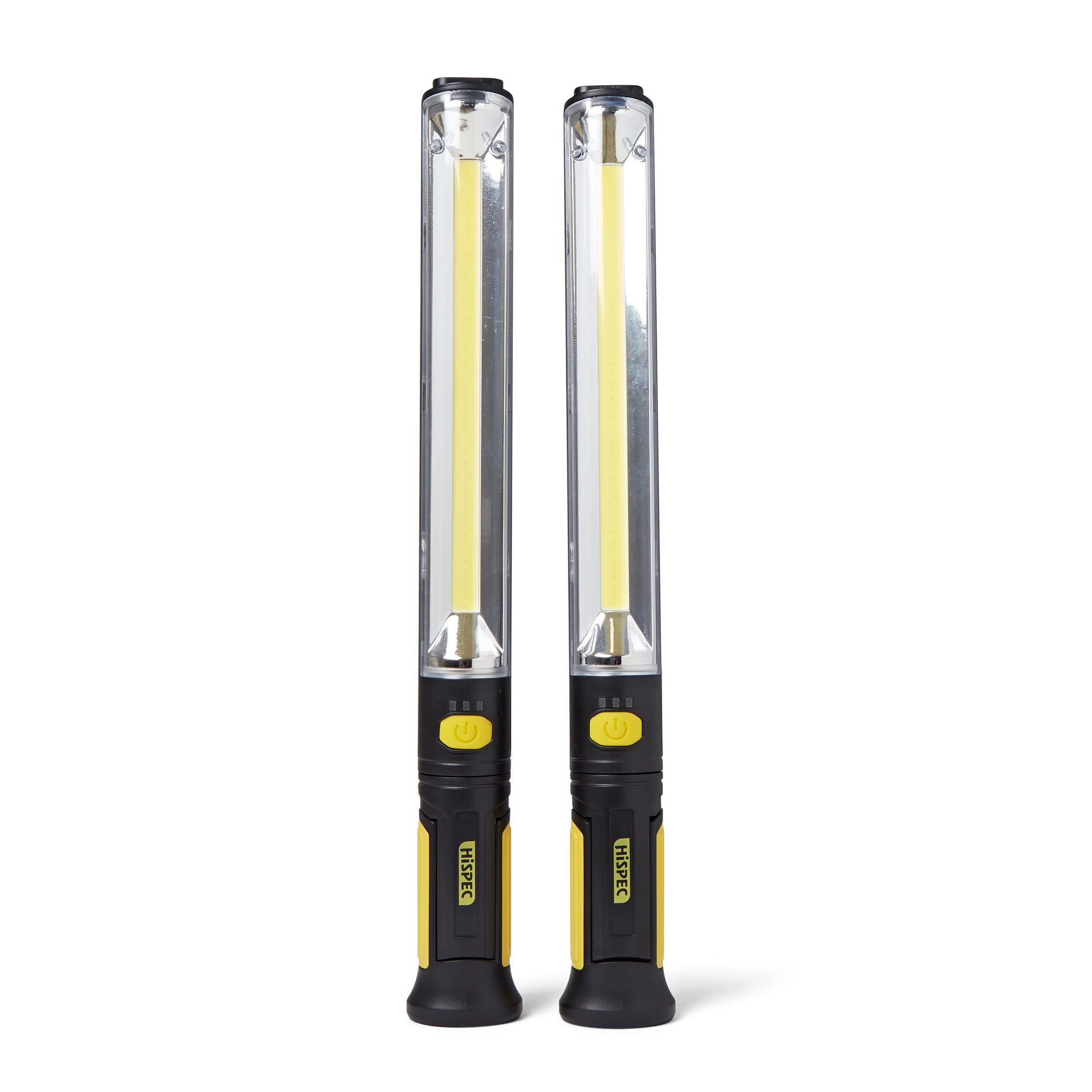 Hispec HSSL/20LEDMWL-R 2 x 10W LED Rechargeable Multi Work Light Black & Yellow