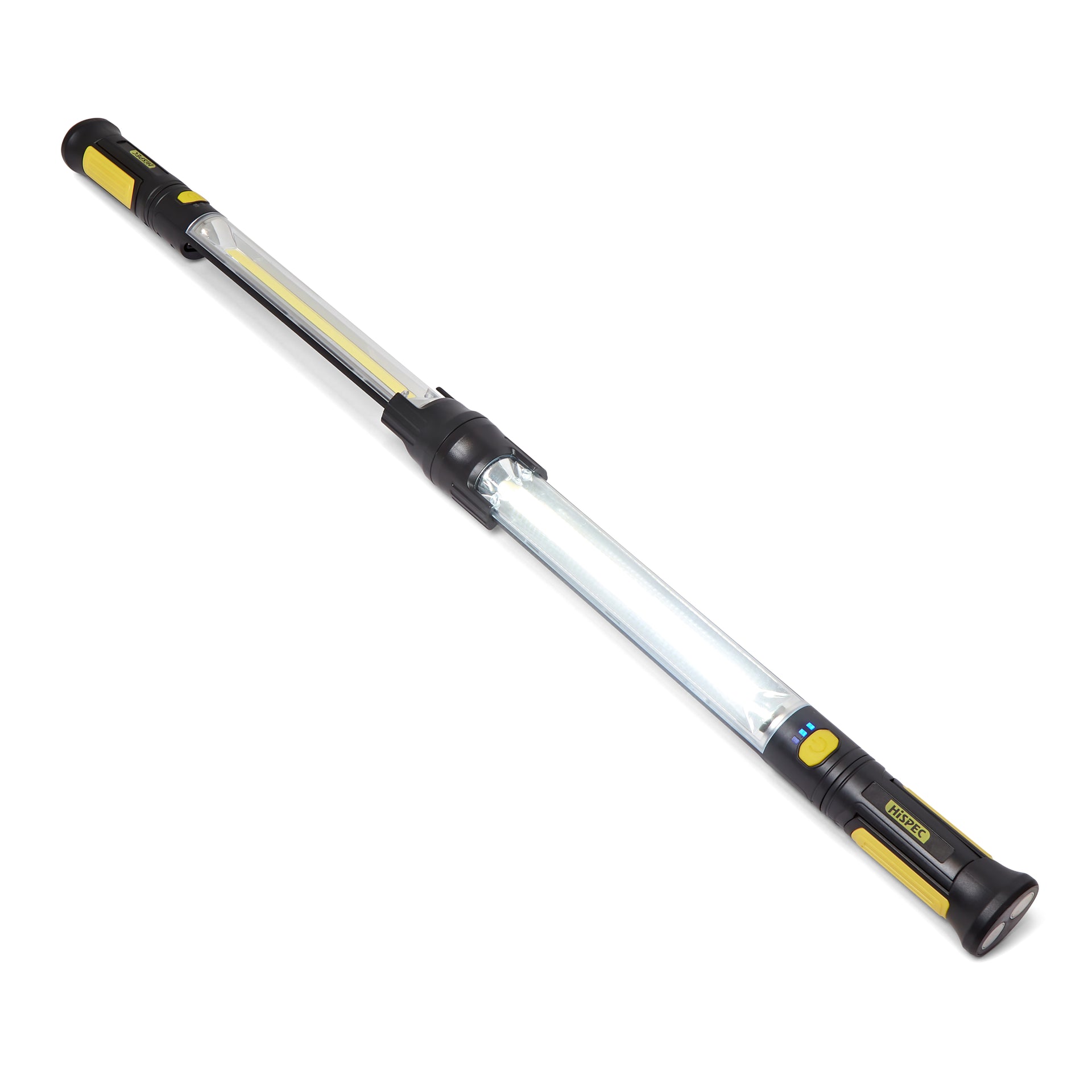 Hispec HSSL/20LEDMWL-R 2 x 10W LED Rechargeable Multi Work Light Black & Yellow