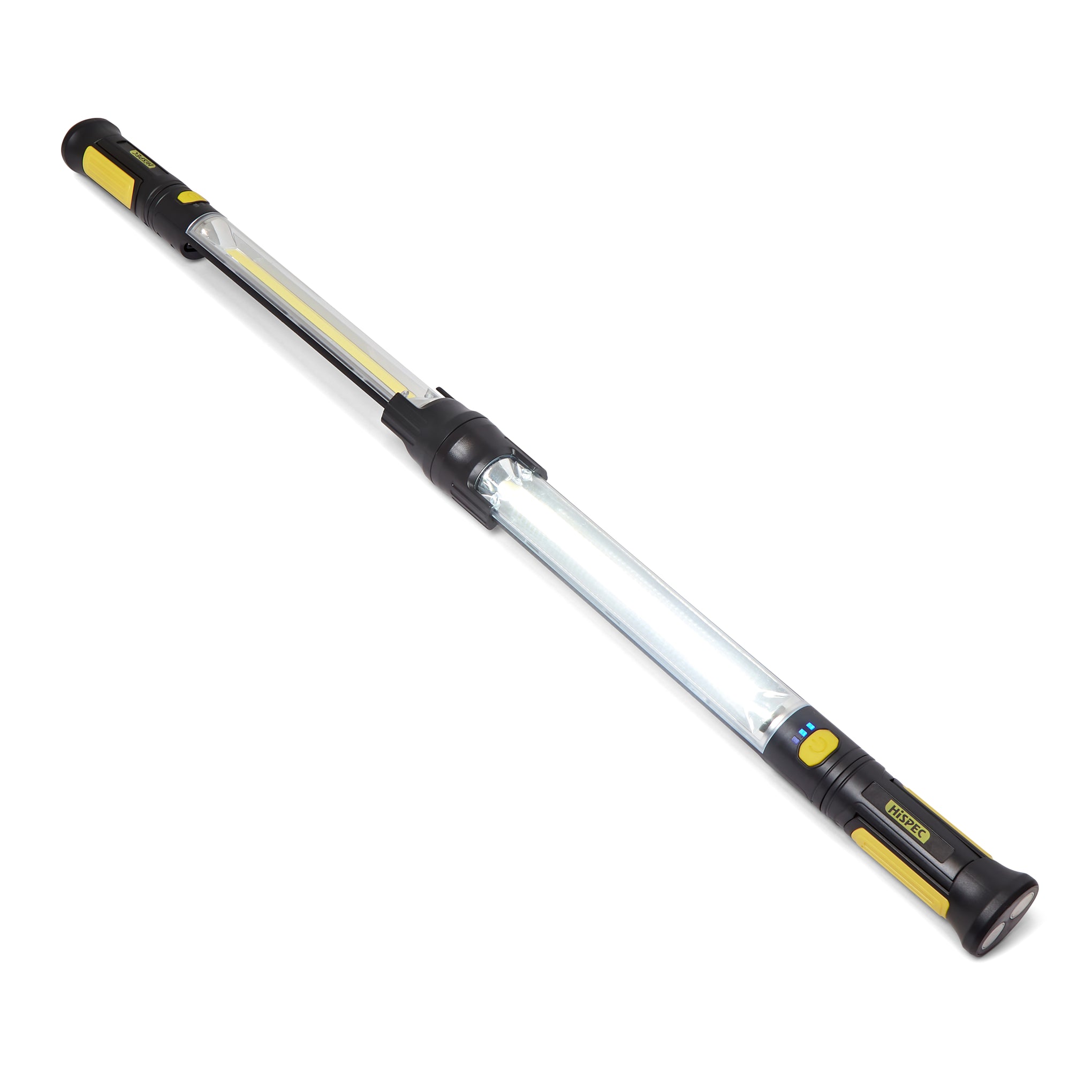 Hispec HSSL/20LEDMWL-R 2 x 10W LED Rechargeable Multi Work Light Black & Yellow