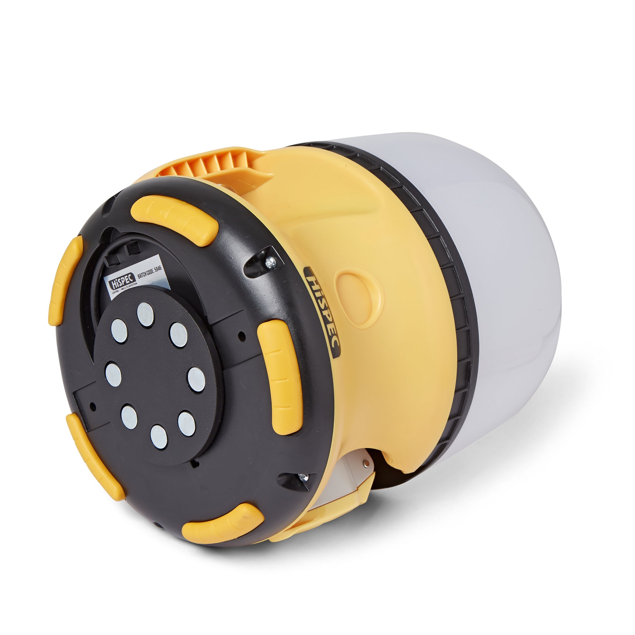 Hispec HSSL/30LEDGL-EP 30W LED Globe Light 6500K with Emergency IP44 Yellow