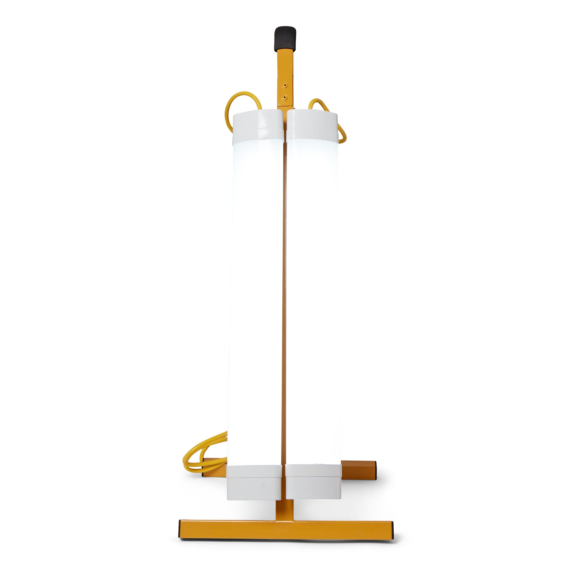 Hispec HSSL/40LEDPL 40W LED Plasterers Work Light with 2x 16A 3P Socket Outlets 110V 6500K IP44 Yellow
