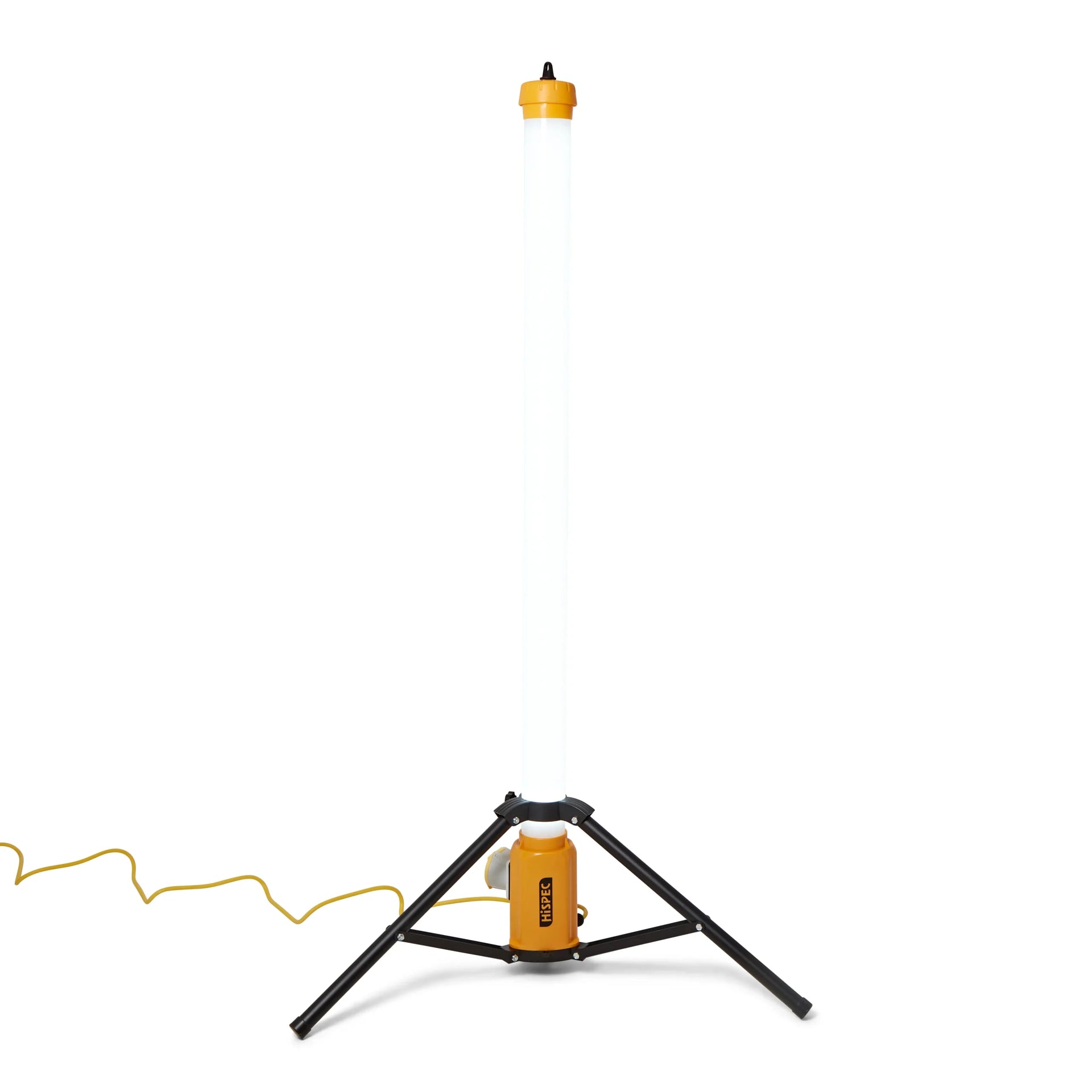 Hispec HSSL/72LEDTL 72W LED Tripod Work Light 110V 6500K IP44 Yellow