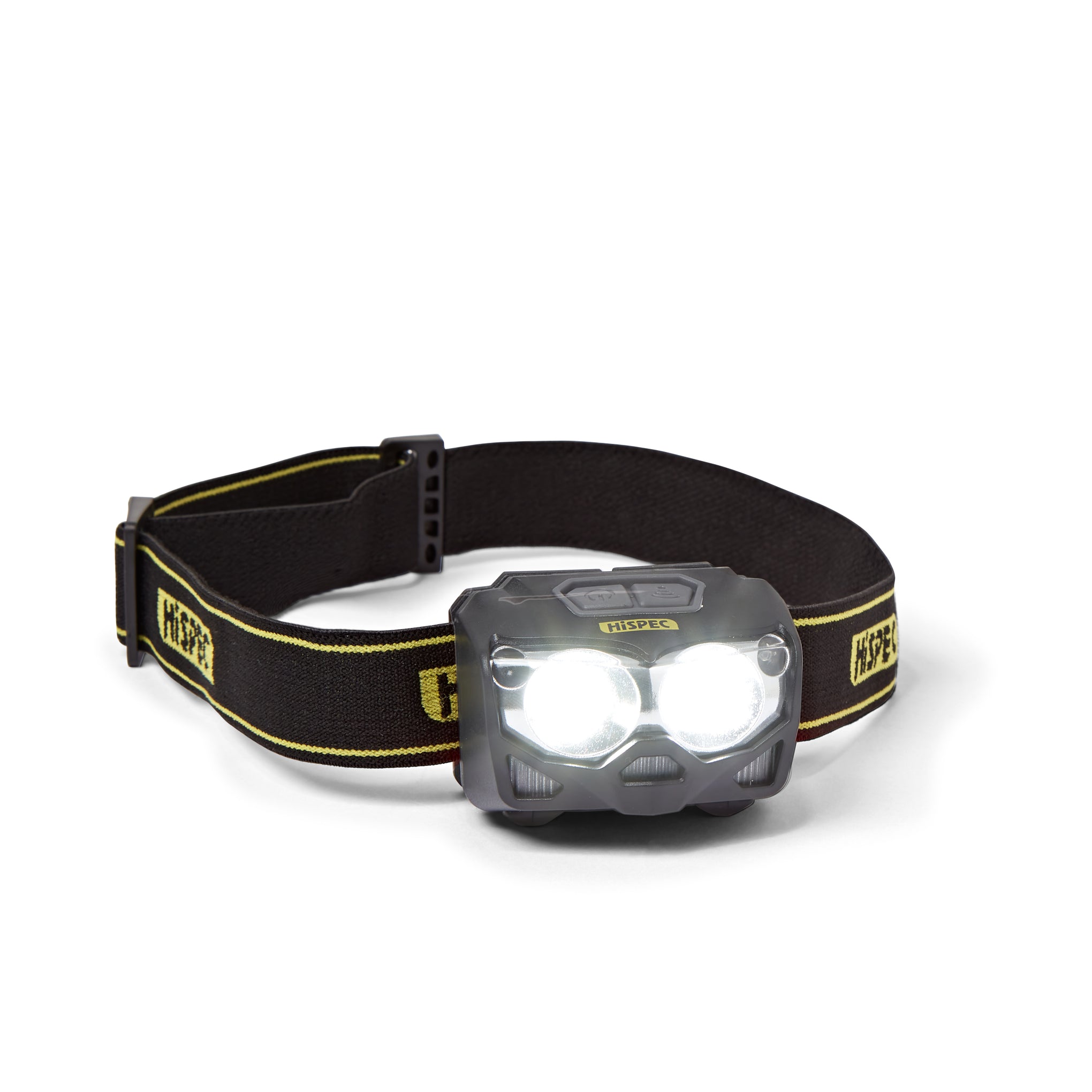 Hispec HSSL/HEADLIGHT-R 2 x 5W LED Rechargable Head Light Black & Yellow