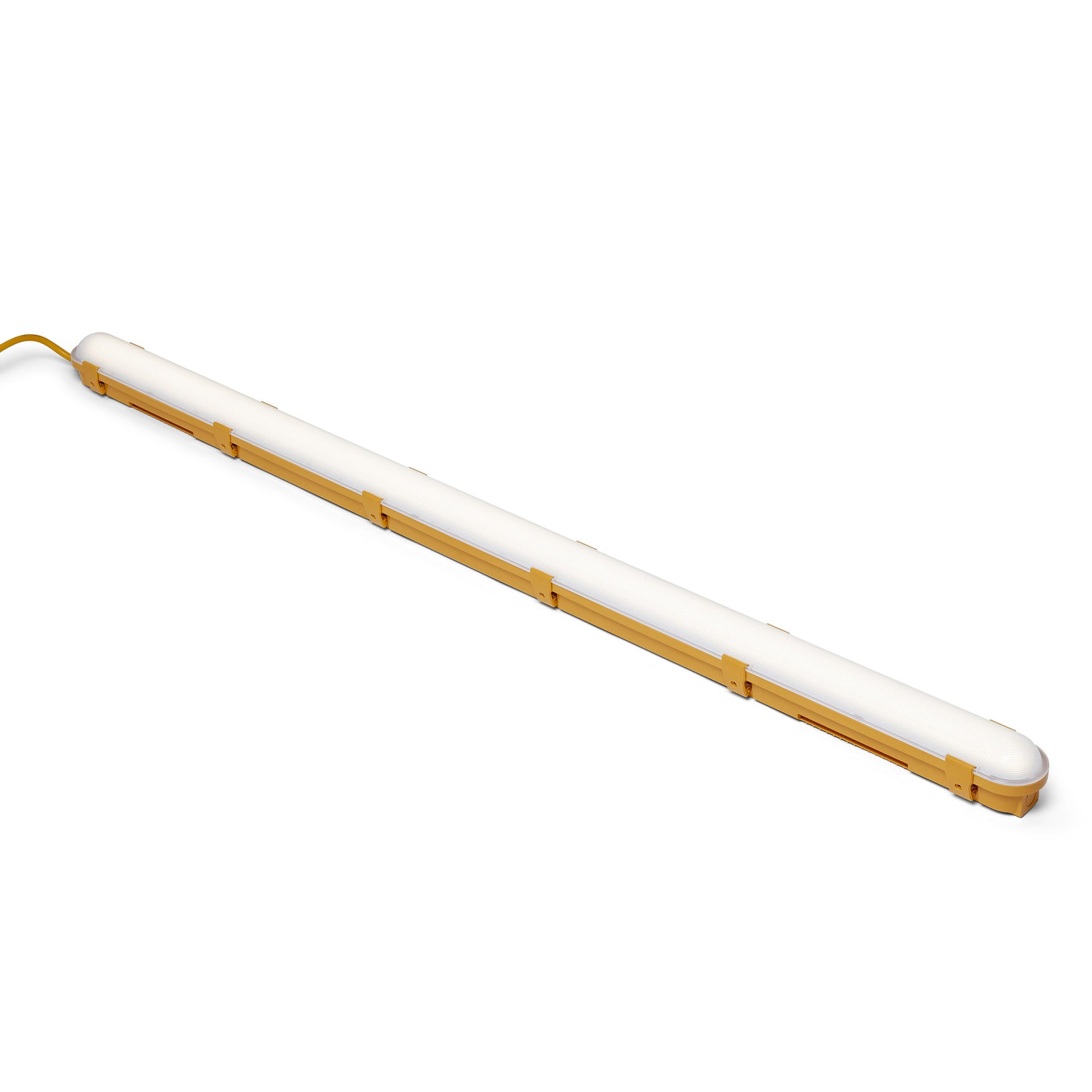 Hispec HSSL/25LEDWL-5FT 5FT 25W LED Non-Corrosive Site Light with IP44 Junction Box 110V IP65 Yellow