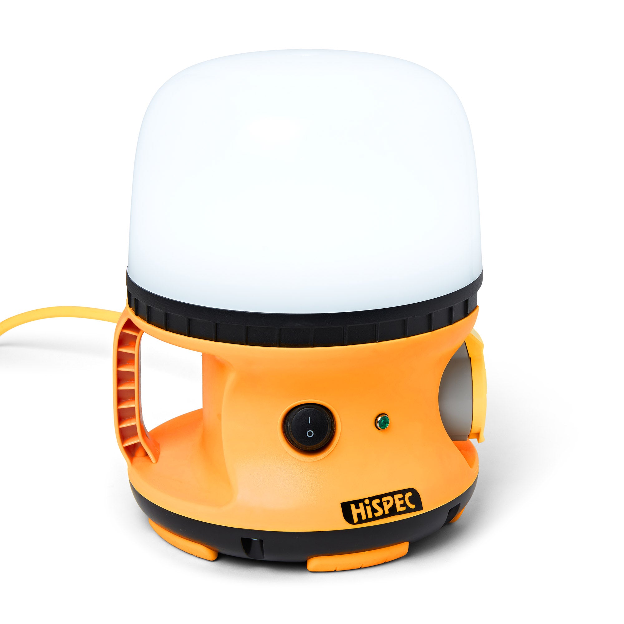 Hispec HSSL/30LEDGL-EP 30W LED Globe Light 6500K with Emergency IP44 Yellow