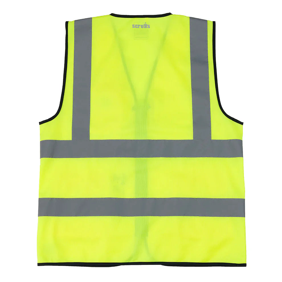Scruffs Hi-Vis Technical Vest  Yellow