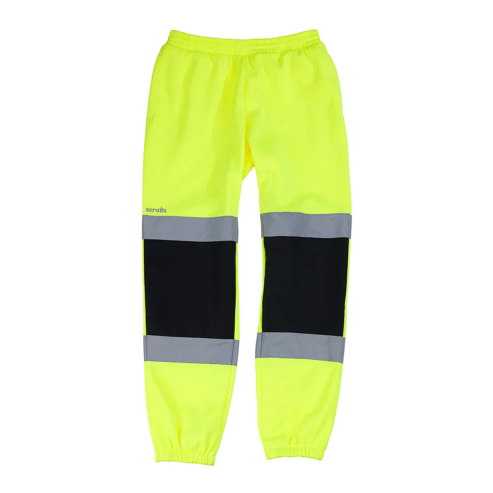 Scruffs Hi-Vis Joggers Yellow