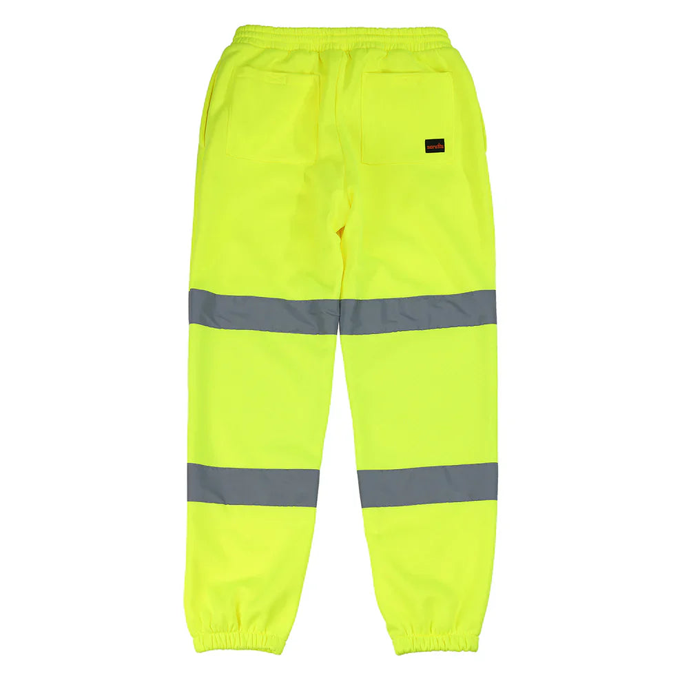 Scruffs Hi-Vis Joggers Yellow