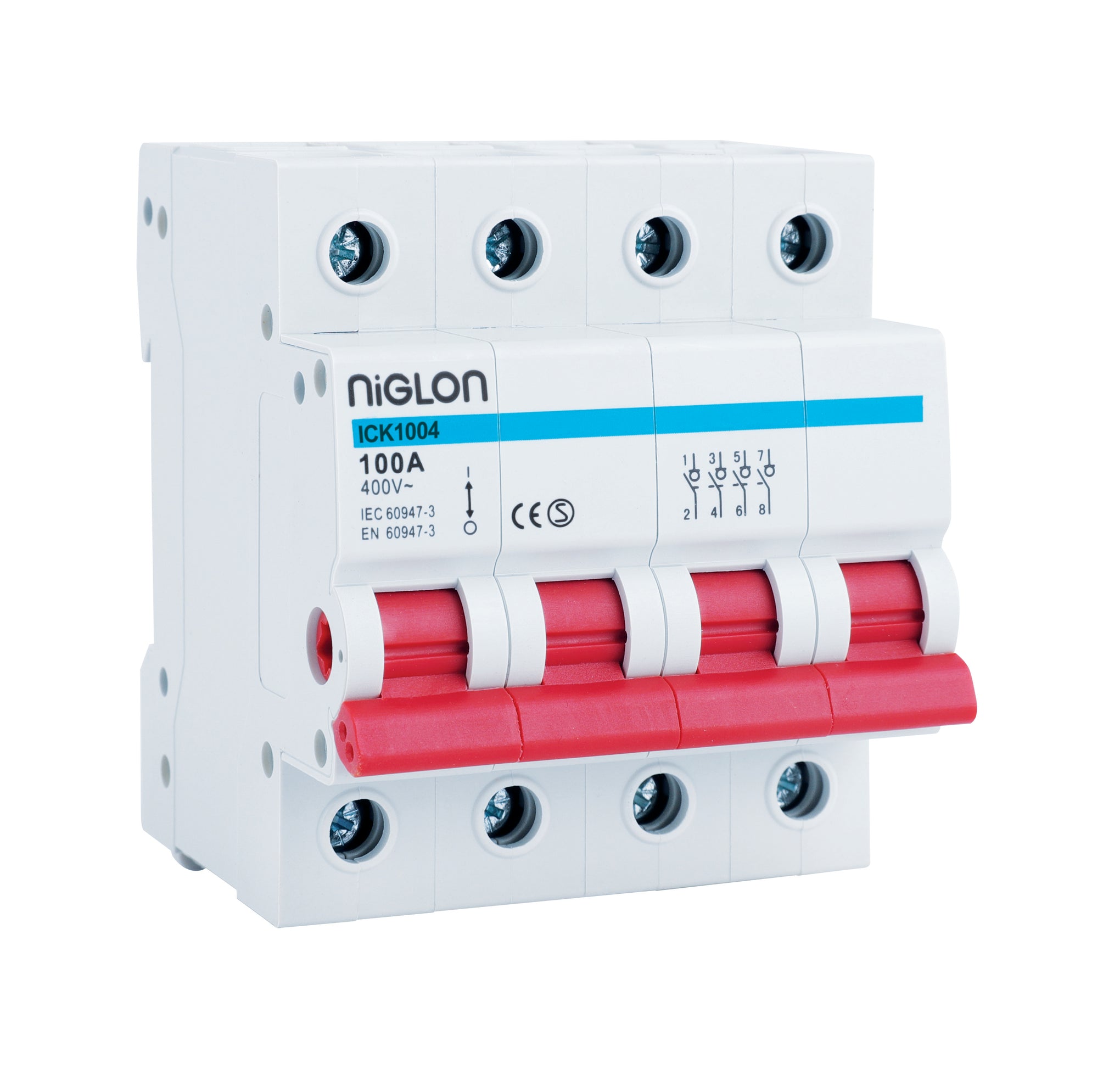 Niglon ICK1004-A2 100A 4P Mains Switch