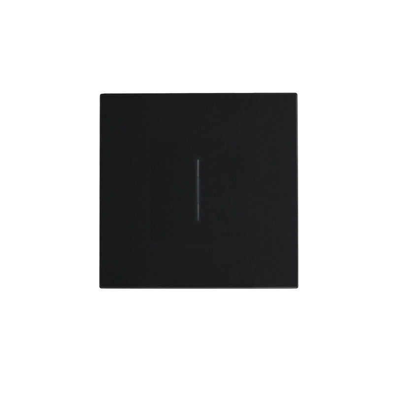 Forum IKS-100004-BLK iKonect 1 Gang Glass Fronted Smart Switch Black