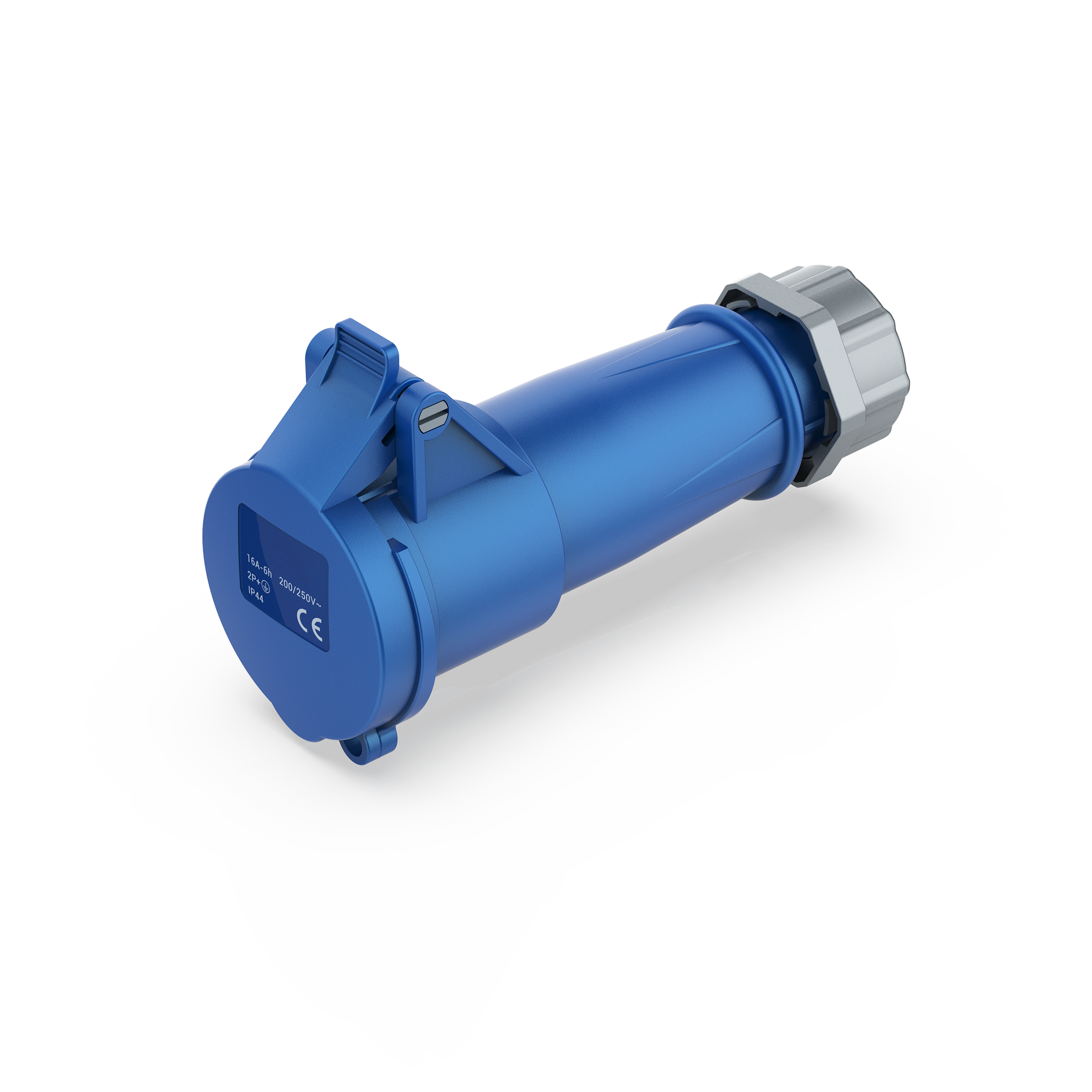 Switchtec IND-163BC-IP44 16A 3P 240V Trailing Socket IP44