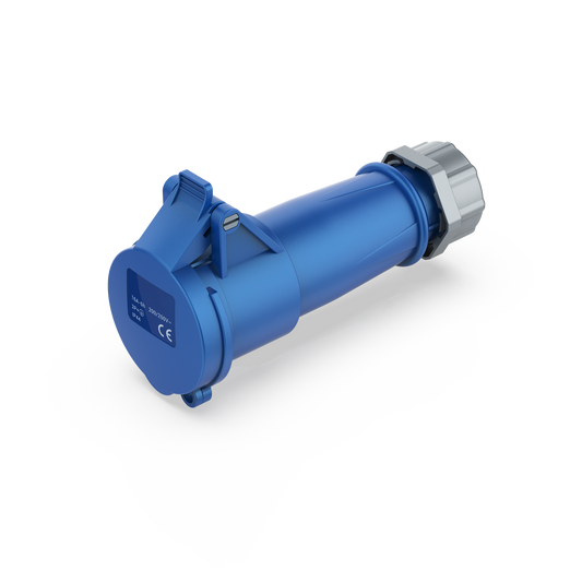 Switchtec IND-323BC-IP44 32A 3P 240V Trailing Socket IP44