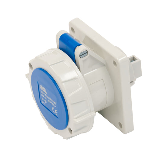 Switchtec IND-163BPMS-IP67 16A 3P 240V Panel Mount Socket IP67