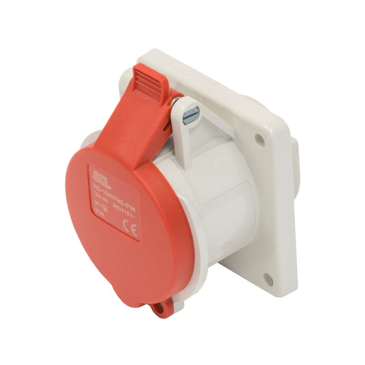 Switchtec IND-164RPMS-IP44 16A 4P 415V Panel Mount Socket IP44