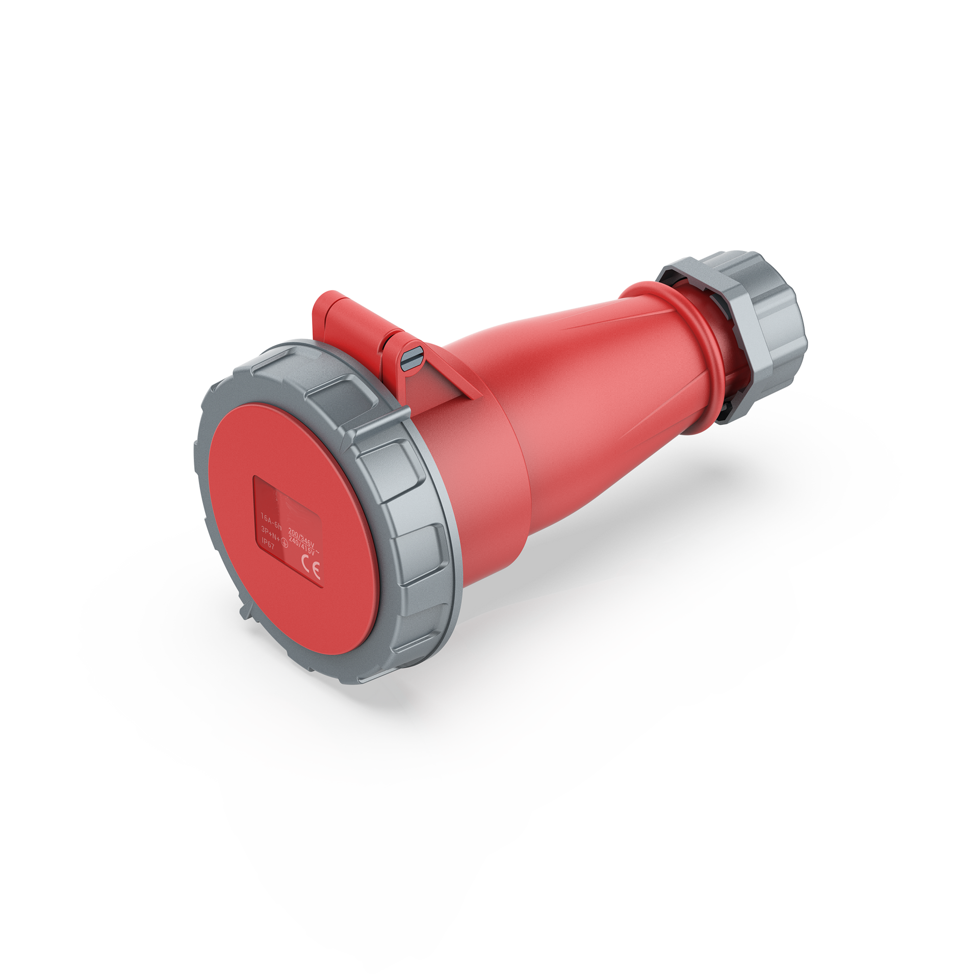 Switchtec IND-634RC-IP67 63A 4P 415V Trailing Socket IP67