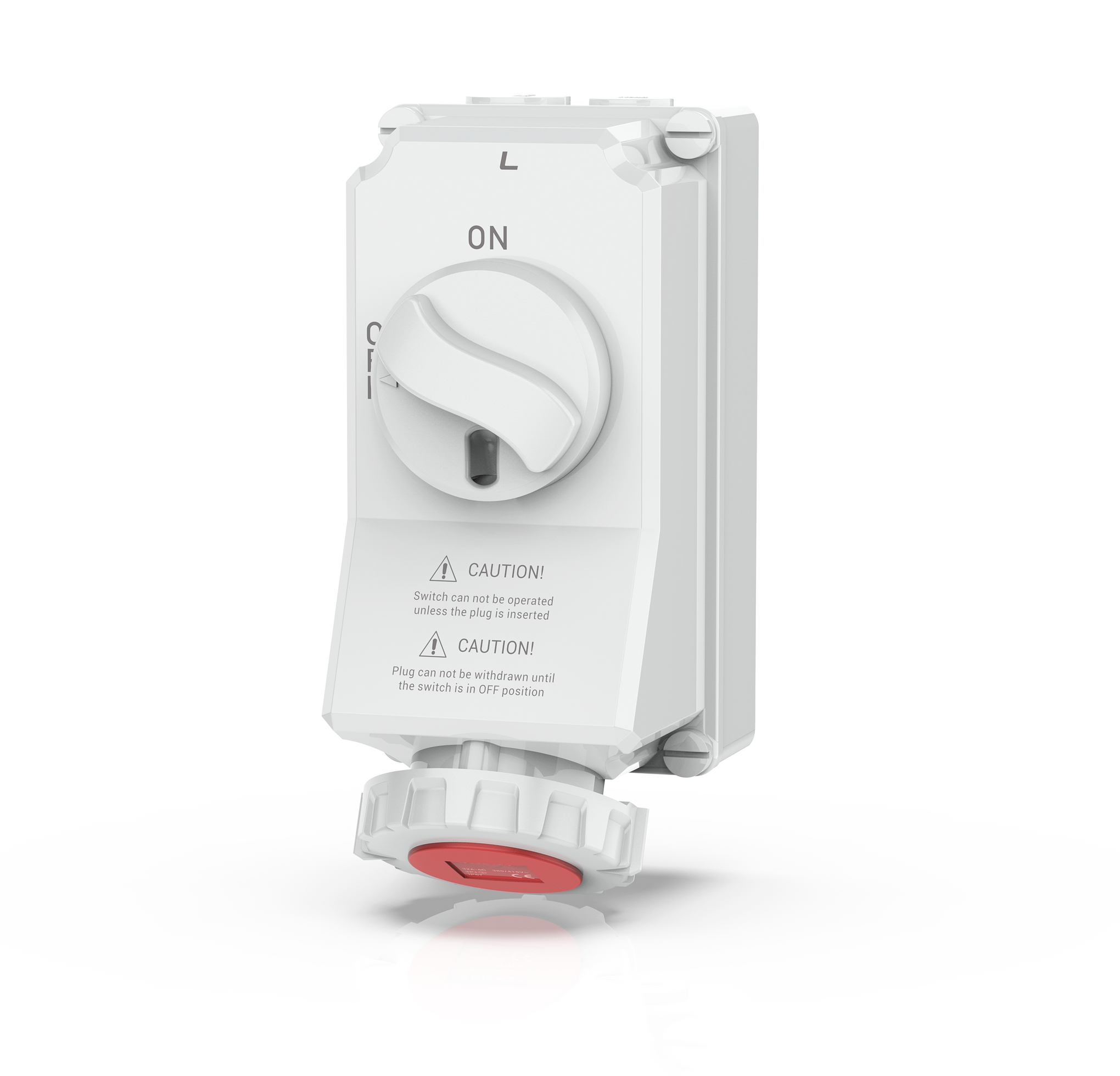 Switchtec IND-325RIS-IP67 32A 5P 415V Interlocked Socket IP67