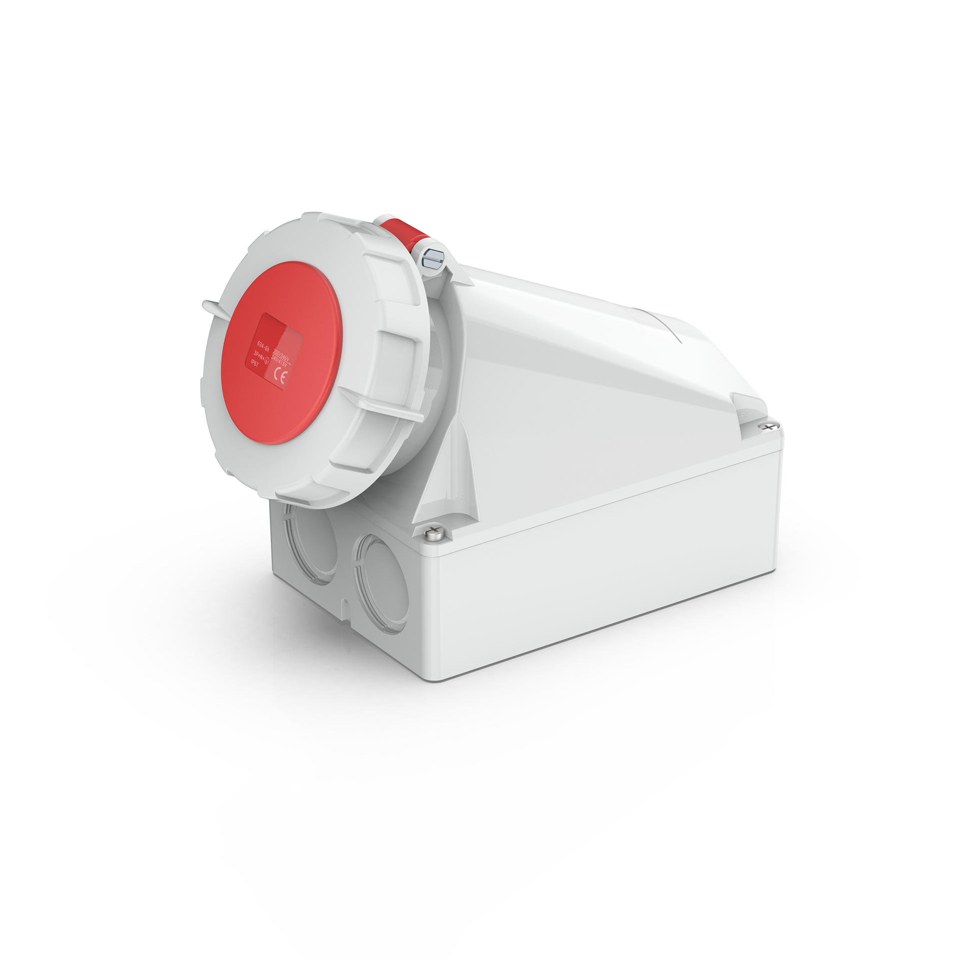 Switchtec IND-325RWMS-IP67 32A 5P 415V Wall Mount Socket IP67