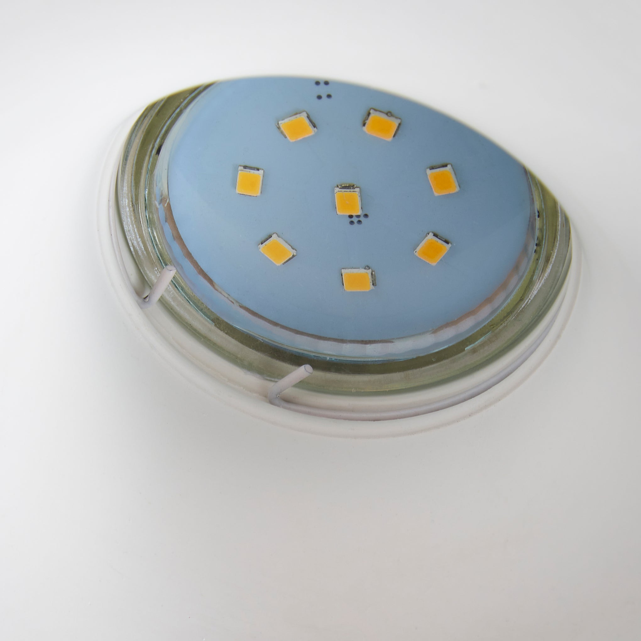 Forum INL-37211 Cabra GU10 Recessed Flush Downlight (Paintable) IP20 White Plaster