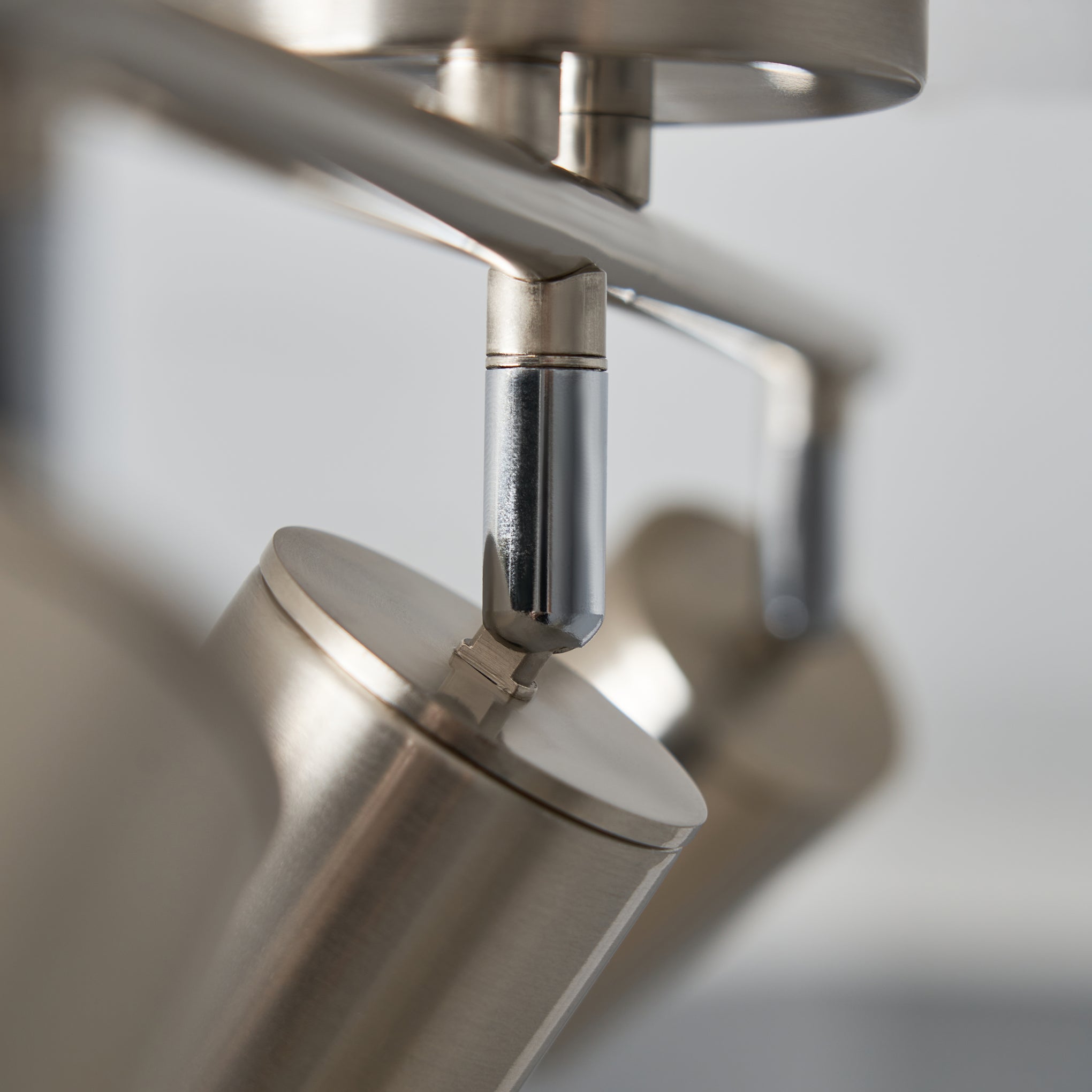 Forum INL-44628-SNIC Joshua 3 x GU10 Contemporary Bar Spotlight IP44 Satin Nickel