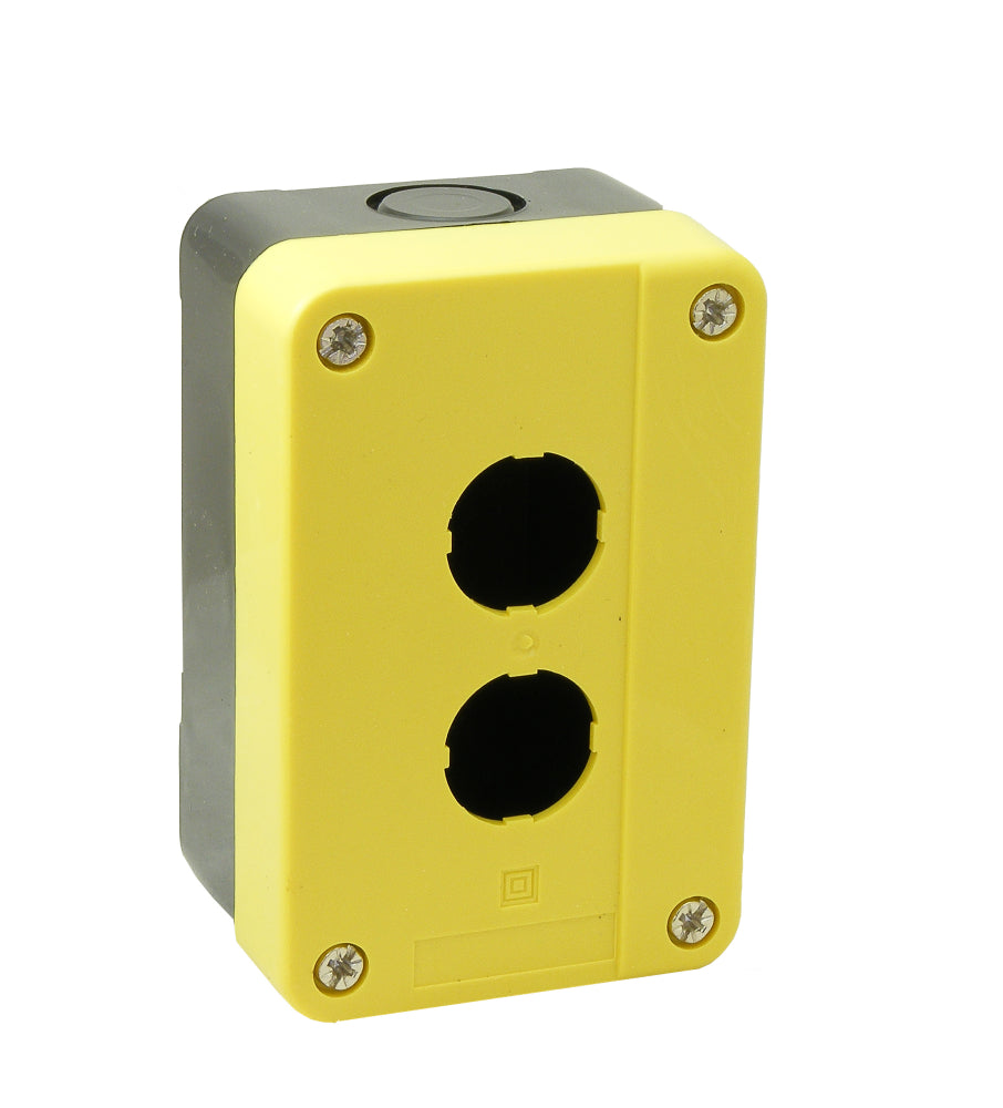 Switchtec IPBE-2-Y SCL 2 Hole Yellow Pushbutton Station IP65