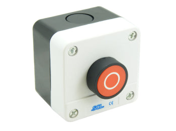 Switchtec IPBS-R Scl Red Pushbutton Station with 1 N/C Contact – ETC ...