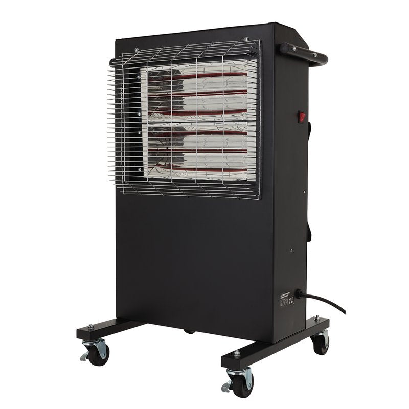 Draper IRH2400 2.4KW Infra-Red Cabinet Heater 110V Black