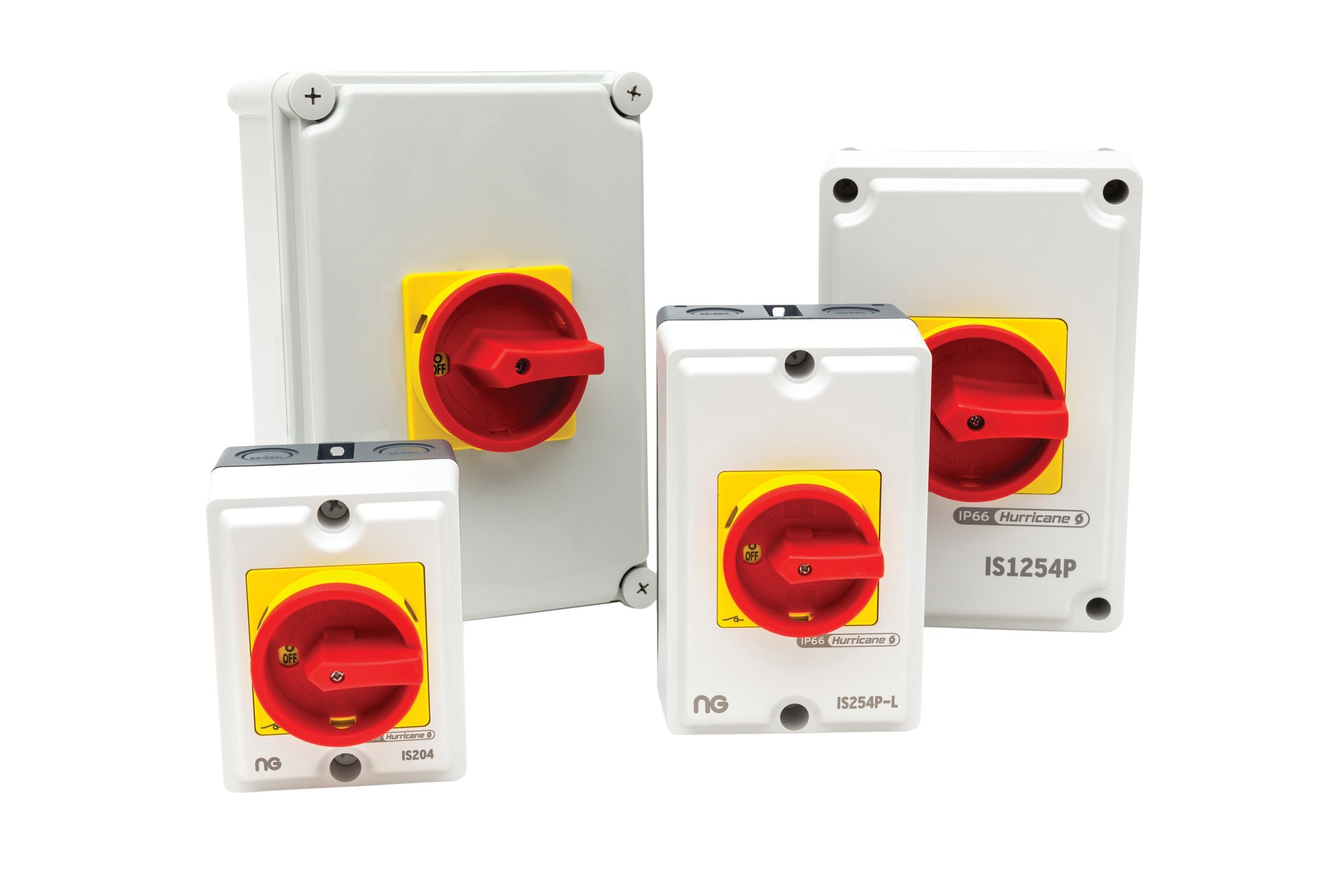 Niglon IS324 32A 4P GRP Enclosed Switch Disconnector IP66