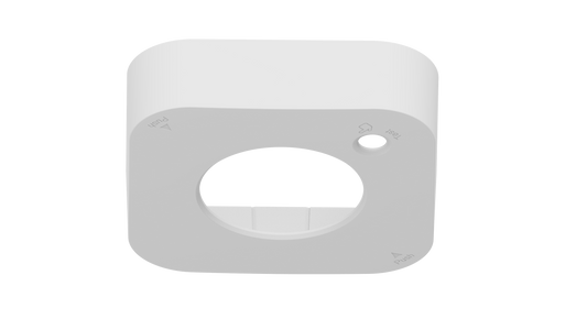 Kosnic JEIST-WHT Jeita Duo Square Bezel White