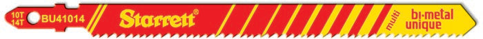 Starrett BU41014-5 10-14TPI Bi-Metal Unique Multi-Purpose Jigsaw Blades Pack of 5
